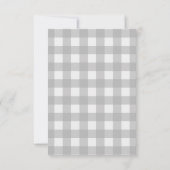 Wood Duck Baby shower Invitation Kaart (Achterkant)