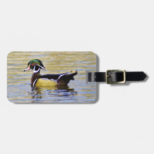 Wood Duck Bagagelabel