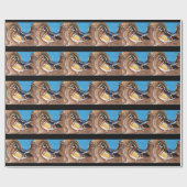 WOOD DUCK CADEAUPAPIER (Vlak)