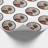 Wood Duck Cadeaupapier (Hoek)