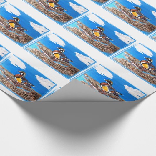 WOOD DUCK CADEAUPAPIER (Hoek)