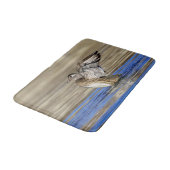 Wood Duck flapte haar vleugels Badmat (Gekanteld)