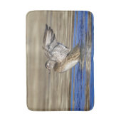 Wood Duck flapte haar vleugels Badmat (Voorkant Verticaal)