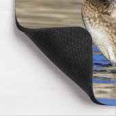 Wood Duck flapte haar vleugels Muismat (Hoek)