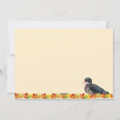 Wood Duck Flat Kaart (Achterkant)