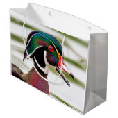 Wood Duck Groot Cadeauzakje (Achterkant Gekanteld)
