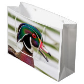 Wood Duck Groot Cadeauzakje (Voorkant Gekanteld)