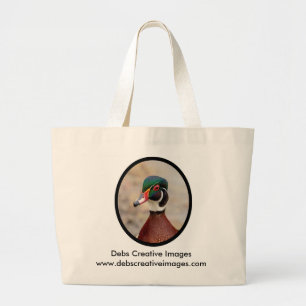 Wood Duck Grote Tote Bag