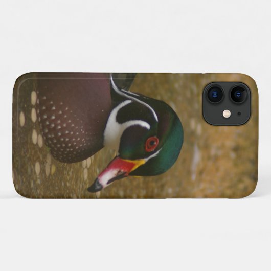Wood Duck Hoesje-Mate iPhone Case (Achterkant (horizontaal))