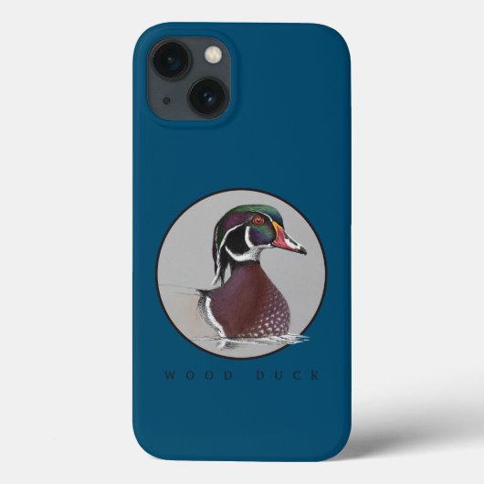 Wood Duck iPhone Case (Achterkant)