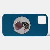 Wood Duck iPhone Case (Achterkant (horizontaal))