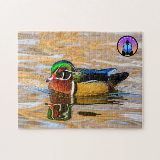 Wood Duck Jigzaag Puzzle Legpuzzel (Horizontaal)