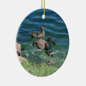 Wood Duck Keramisch Ornament (Rechts)