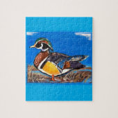 WOOD DUCK LEGPUZZEL (Verticaal)