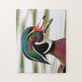 Wood Duck Legpuzzel (Verticaal)