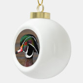 Wood Duck Metal Ornament (Rechts)