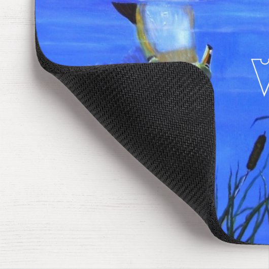 Wood Duck mousepad Muismat (Hoek)