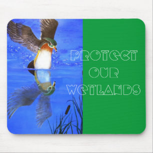 Wood Duck mousepad Muismat