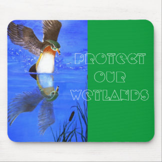 Wood Duck mousepad Muismat