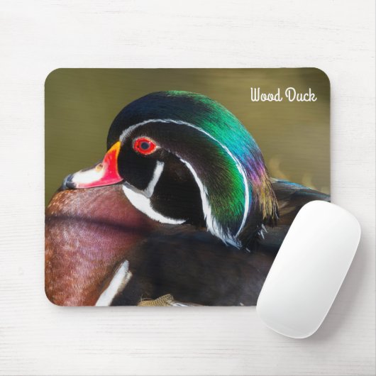 Wood Duck Muismat (Met muis)