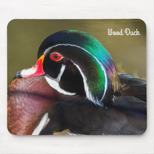 Wood Duck Muismat (Voorkant)