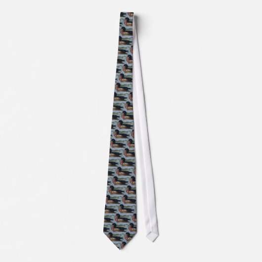 Wood Duck Necktie Stropdas (Voorkant)