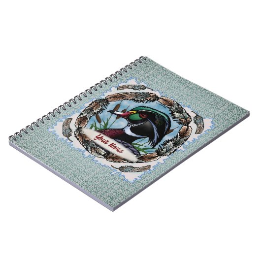 Wood Duck notitieboek (Linkerzijde)