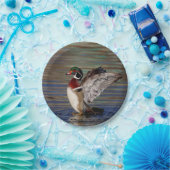 Wood Duck Papieren Bordje (Feest)