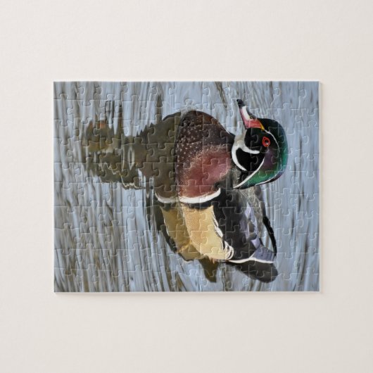Wood Duck Puzzle Legpuzzel (Horizontaal)