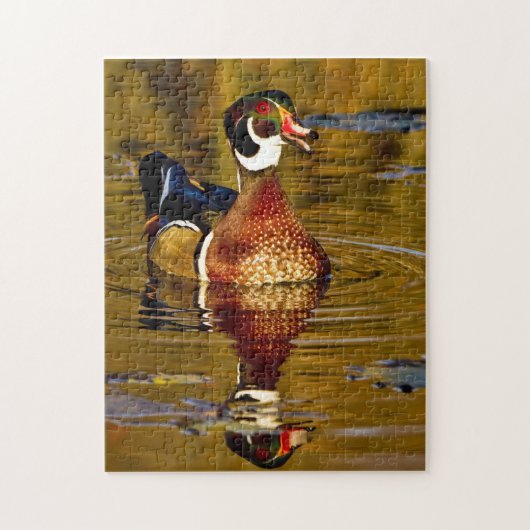 Wood Duck Puzzle Legpuzzel (Verticaal)