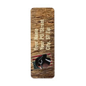 Wood Duck Return Address Labels (Voorkant)