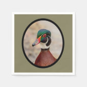 Wood Duck Servet (Voorkant)