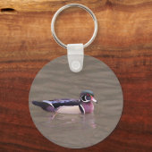 Wood Duck Sleutelhanger (Voorkant)
