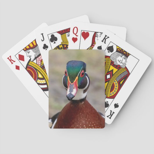 Wood Duck Speelkaarten (Achterkant)