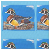 Wood Duck Stof (Close Up)