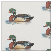 Wood Duck Stof (Close Up)