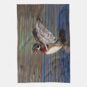Wood Duck Theedoek (Verticaal)