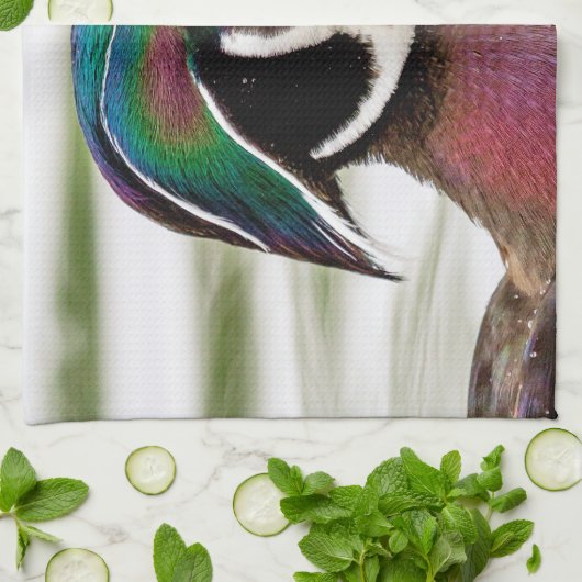Wood Duck Theedoek (Gevouwen)