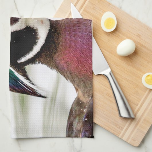 Wood Duck Theedoek (Quarter Fold)