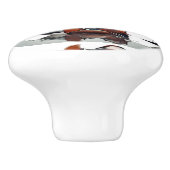 Wood Duck Thunder_Cove Keramische Knop (Zijkant)