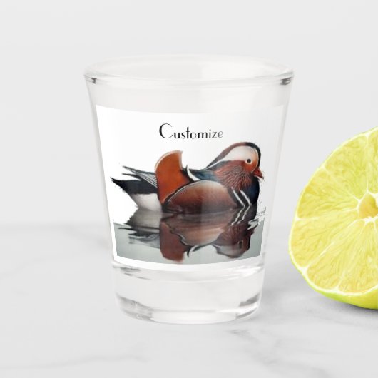 Wood Duck Thunder_Cove Shot Glas (Voorkant)