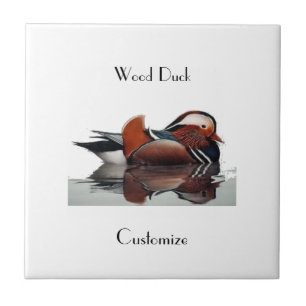 Wood Duck Thunder_Cove Tegeltje