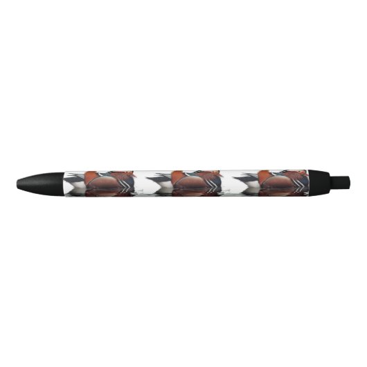 Wood Duck Thunder_Cove Zwarte Inkt Pen (Voorkant)