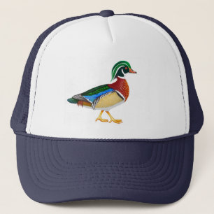 Wood Duck Trucker Hat Pet