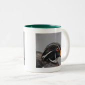 Wood Duck Two-Tone Mok Green (Voorkant rechts)