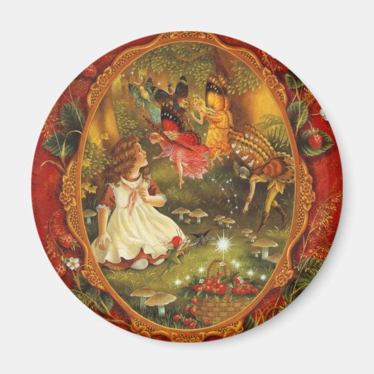 Wood Fairies Magneet (Voorkant)