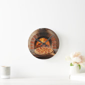 Wood-Fired Pepperoni Pizza Rustic Italian  Ronde Klok (Huis)