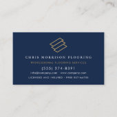 Wood Flooring Visitekaartje (Voorkant)