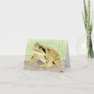 Wood Frog Bedankkaart