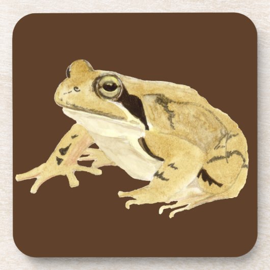Wood Frog Bier Onderzetter (Voorkant)